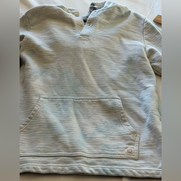 Marine Layer Blue Pullover Hoodie Men’s S Casual Beach Sweatshirt - Picture 7 of 12